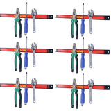 8 12 18 24 Magnetic Tool Holder Bar Organizer Racks for Connecting Strips Tools in the Garage and Workshop