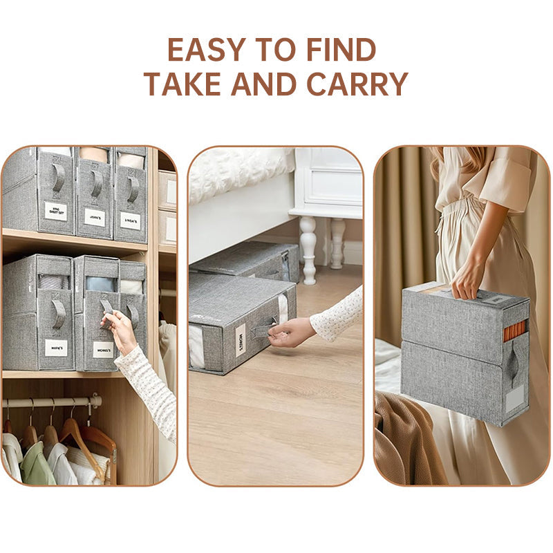 Storage Cubes for Linens | Foldable Closet Organizer eprolo