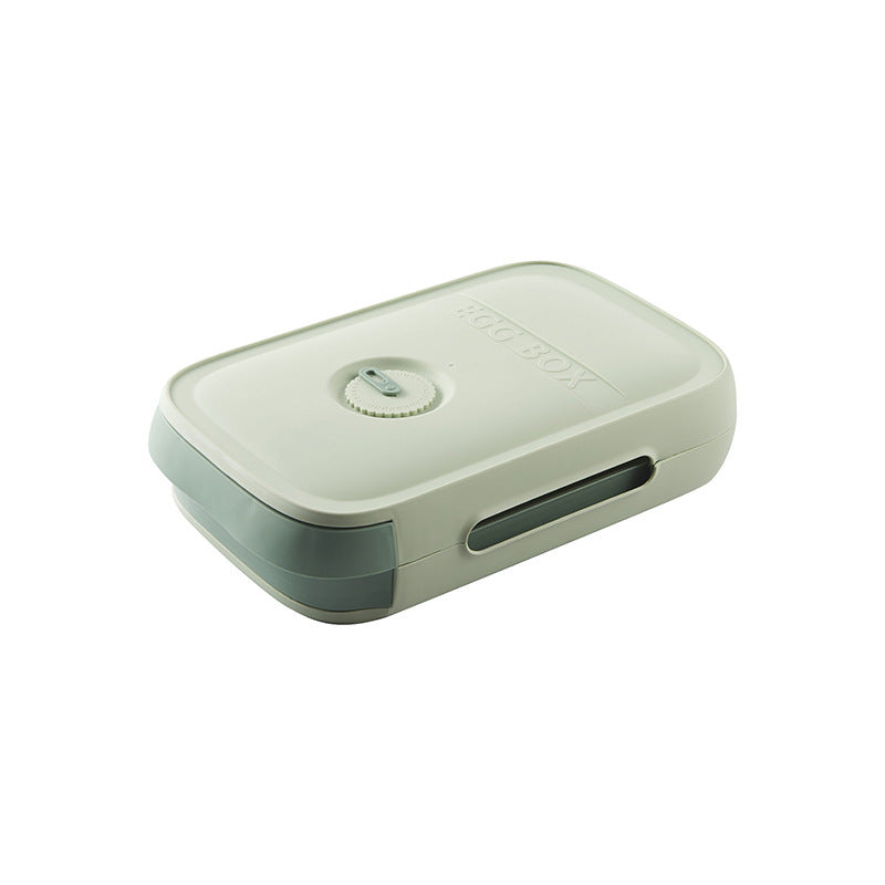 Household Refrigerator Fresh Egg Box Drawer Type With Lid Kitchen Storage Box Can Be Stacked Rolling Egg Type Egg Sorting Box eprolo