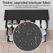 Z-shaped 4-layer shoe organizer: space-saving, wall/corner-mount, stackable, adjustable storage shelf. eprolo