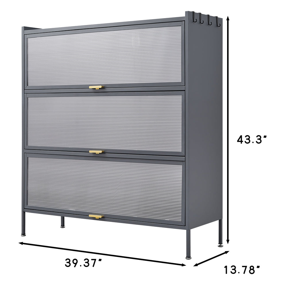 3 Tier Pantry Storage Cabinet Baker Racks for Kitchen with Storage Kitchen Pantry Storage Cabinet Microwave Rack Storage Rack eprolo