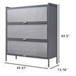 3 Tier Pantry Storage Cabinet Baker Racks for Kitchen with Storage Kitchen Pantry Storage Cabinet Microwave Rack Storage Rack eprolo