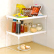 Shelf Rack Bathroom Storage Rack Kitchen Items Organizer Rack Foldable Sundries Rack Storage Shelf eprolo