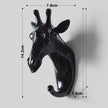 Door Hook Wall Hanging Wall Entrance Door Key Rack Hanger Home Creative Antler Art Punch-Free eprolo