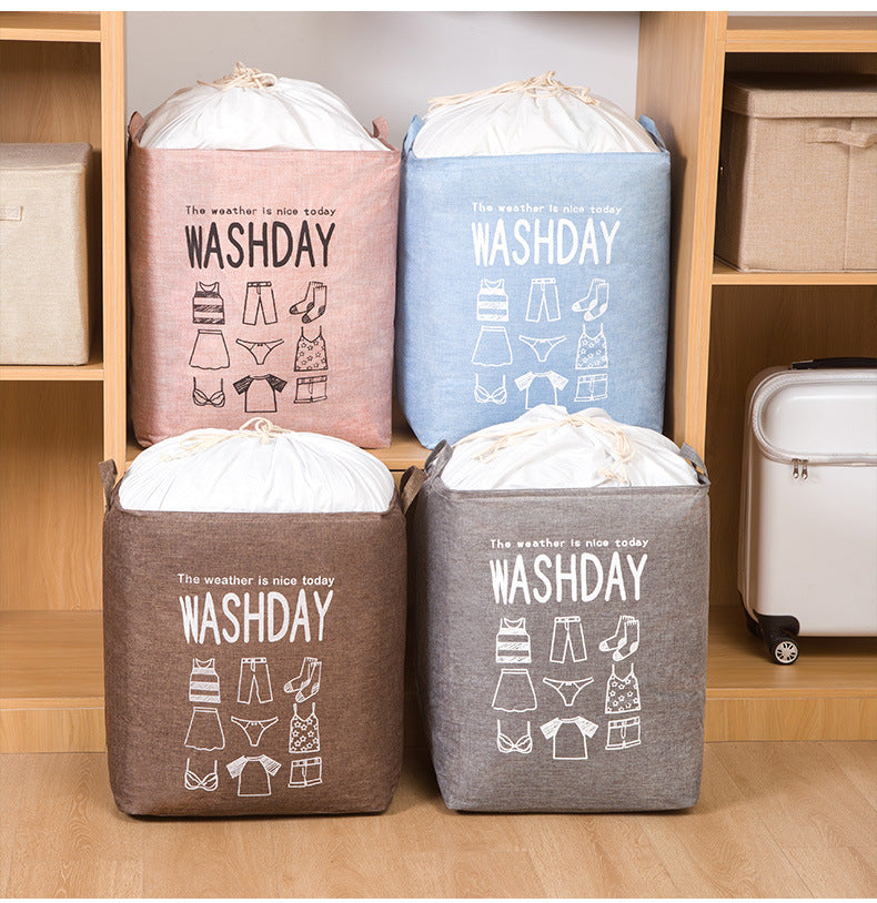 Clothes Storage Basket | Foldable Quilt Storage Organizer eprolo