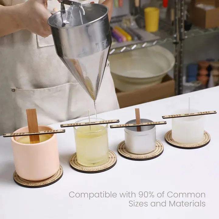 Quick Magnetic Candle Wick Centering Tool & Holder – For Candle Making eprolo