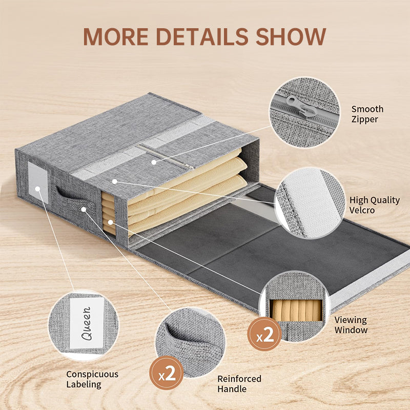 Storage Cubes for Linens | Foldable Closet Organizer eprolo