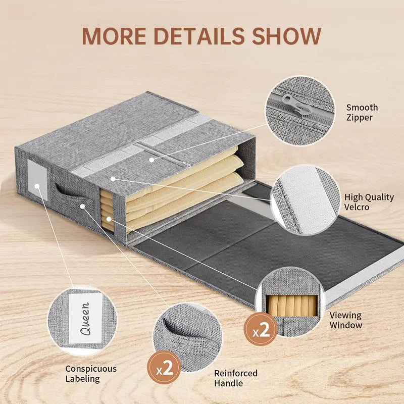 Storage Cubes for Linens | Foldable Closet Organizer eprolo