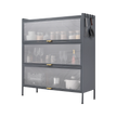 3 Tier Pantry Storage Cabinet Baker Racks for Kitchen with Storage Kitchen Pantry Storage Cabinet Microwave Rack Storage Rack eprolo