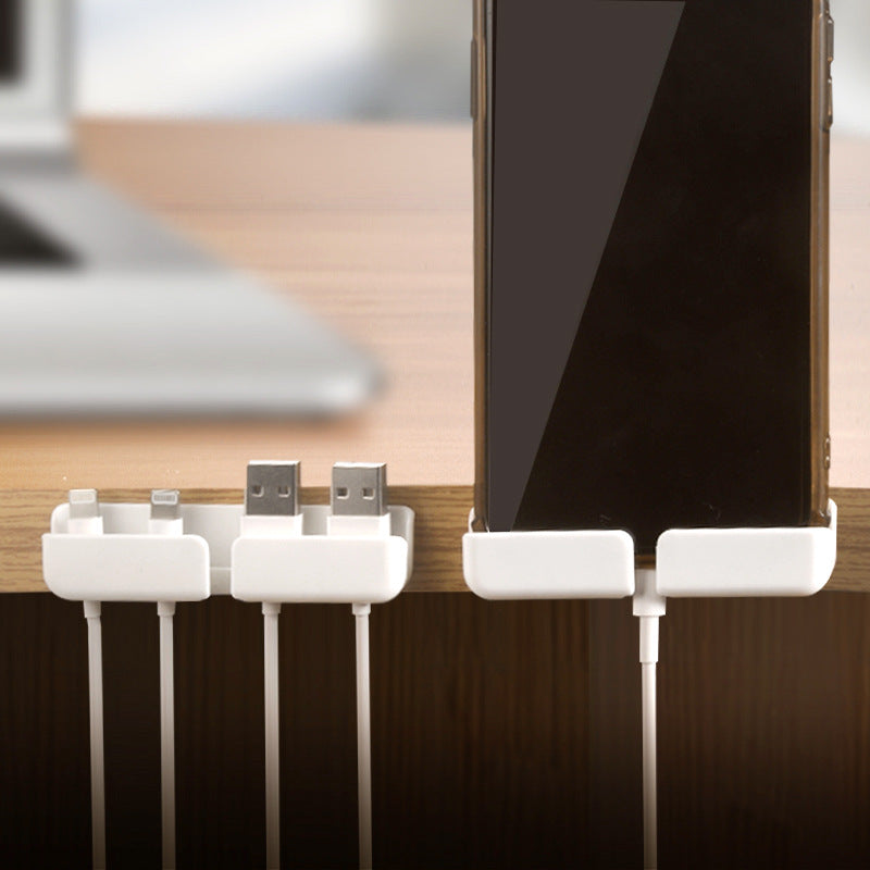 3 Cable Fixing Devices, Cable Management Devices Cable Cards Data Cable Clips Nail Free Storage Network Cable Routing Devices On The Wall eprolo