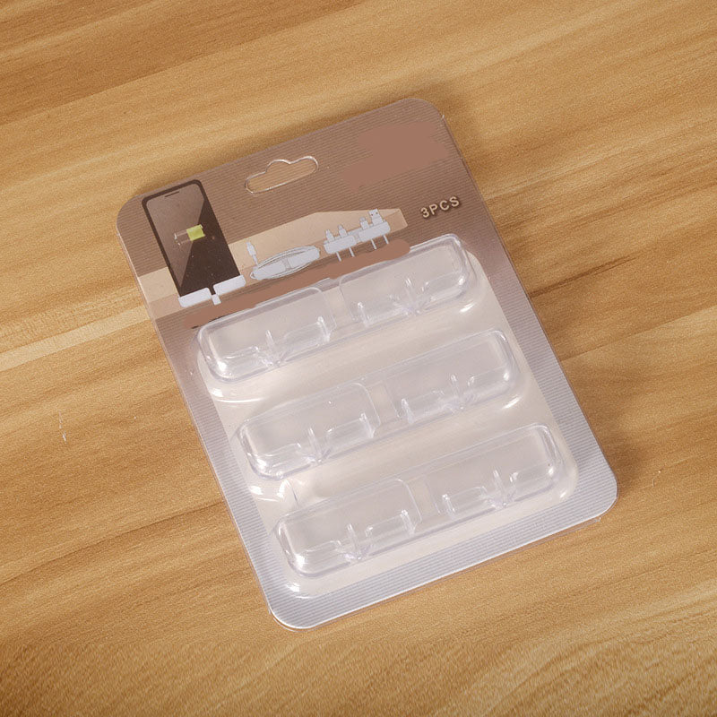 3 Cable Fixing Devices, Cable Management Devices Cable Cards Data Cable Clips Nail Free Storage Network Cable Routing Devices On The Wall eprolo