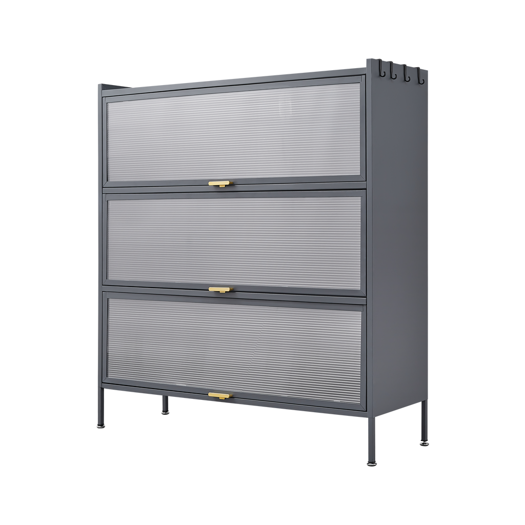 3 Tier Pantry Storage Cabinet Baker Racks for Kitchen with Storage Kitchen Pantry Storage Cabinet Microwave Rack Storage Rack eprolo