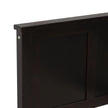 Twin Storage Bed | Platform Bed with 2 Drawers Espresso eprolo