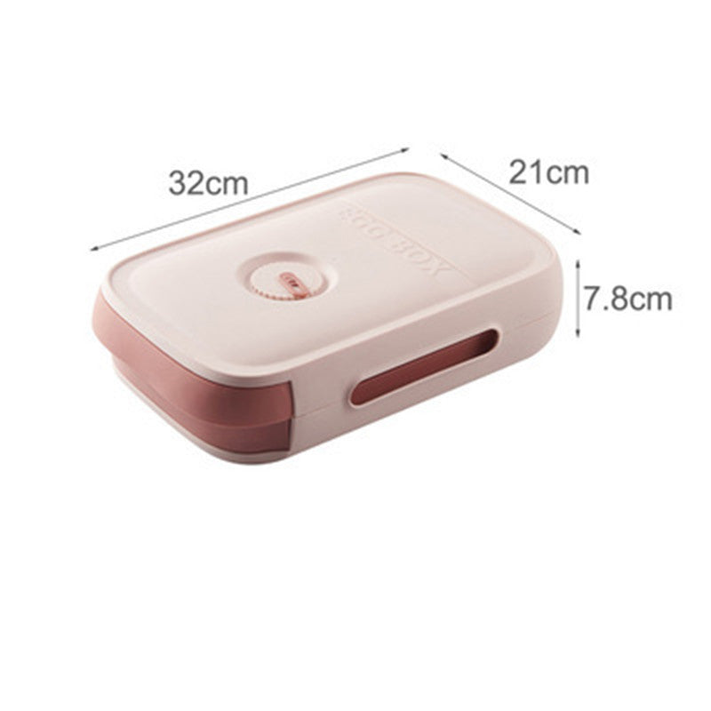 New Drawer Type Egg Storage Box Kitchen Stackable Loader Single Box With Cover Anti Drop Egg Holder eprolo