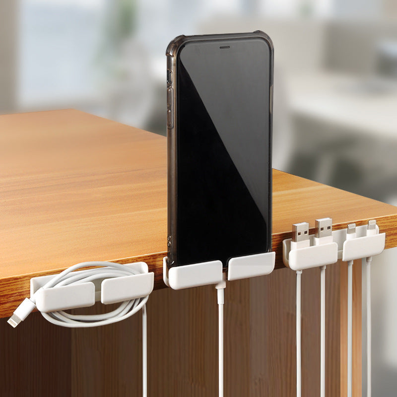 3 Cable Fixing Devices, Cable Management Devices Cable Cards Data Cable Clips Nail Free Storage Network Cable Routing Devices On The Wall eprolo