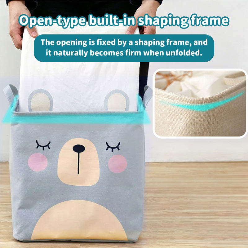Fabric Storage Basket | Foldable Toy Bin & Laundry Hamper eprolo