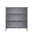 3 Tier Pantry Storage Cabinet Baker Racks for Kitchen with Storage Kitchen Pantry Storage Cabinet Microwave Rack Storage Rack eprolo