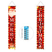 Door hanging LED illuminated party curtains Christmas party decorations Couplets with lights hanging curtains banners eprolo
