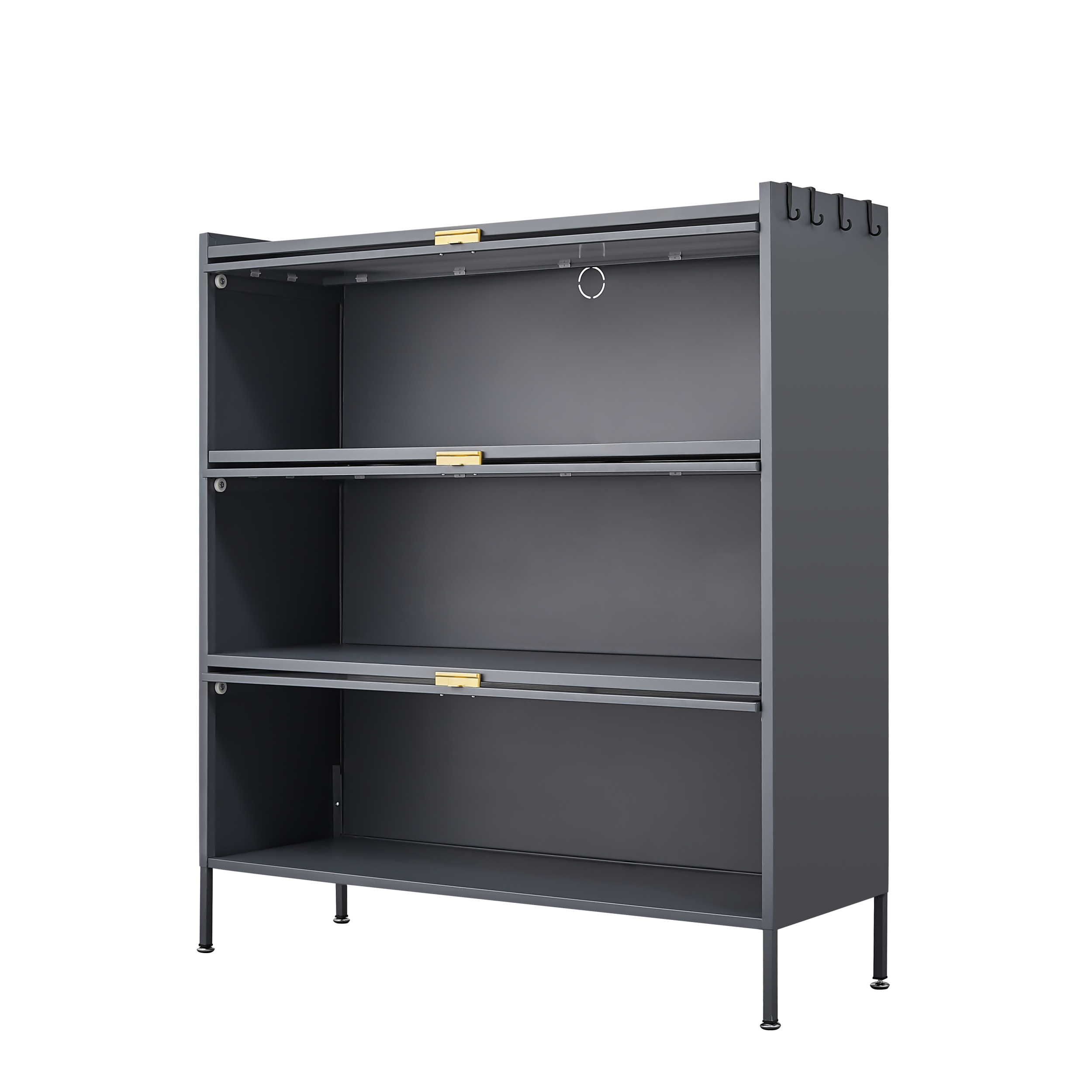 3 Tier Pantry Storage Cabinet Baker Racks for Kitchen with Storage Kitchen Pantry Storage Cabinet Microwave Rack Storage Rack eprolo