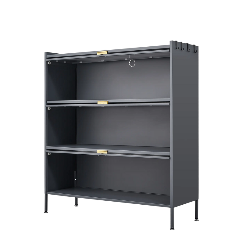 3 Tier Pantry Storage Cabinet Baker Racks for Kitchen with Storage Kitchen Pantry Storage Cabinet Microwave Rack Storage Rack eprolo