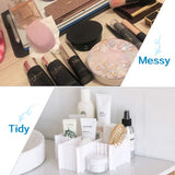 Drawer Dividers 4pcs  DIY Plastic Grid Plastic Adjustable Drawer Dividers Household Storage Makeup Socks Underwear Organizer