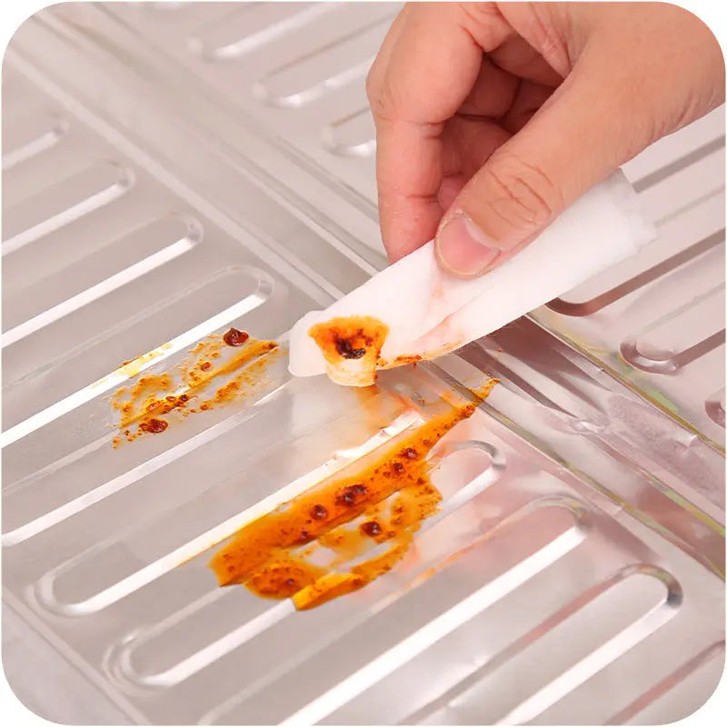 Kitchen Oil-Separating Aluminum Foil Plate Stove Creative Kitchen Supplies Cooking Heat Insulation Splash-Proof Baffle eprolo