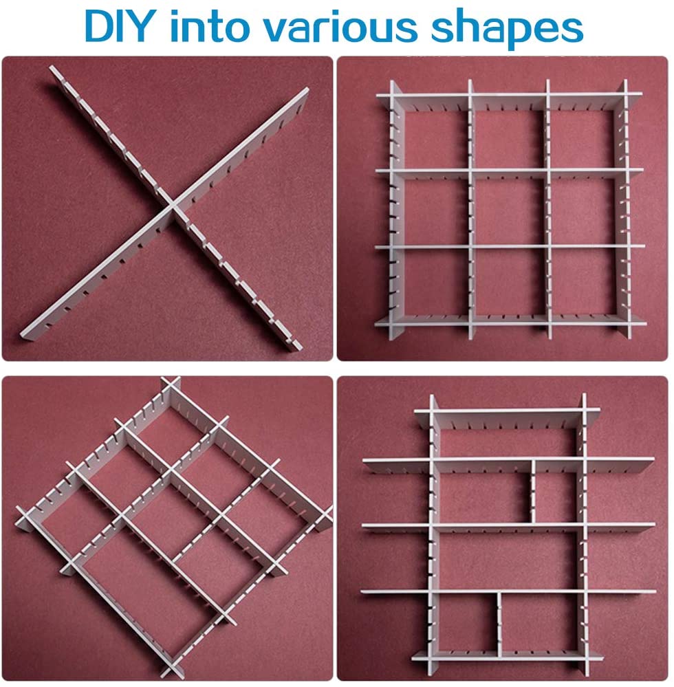 Modular Drawer Dividers | Adjustable DIY Drawer Organizer eprolo