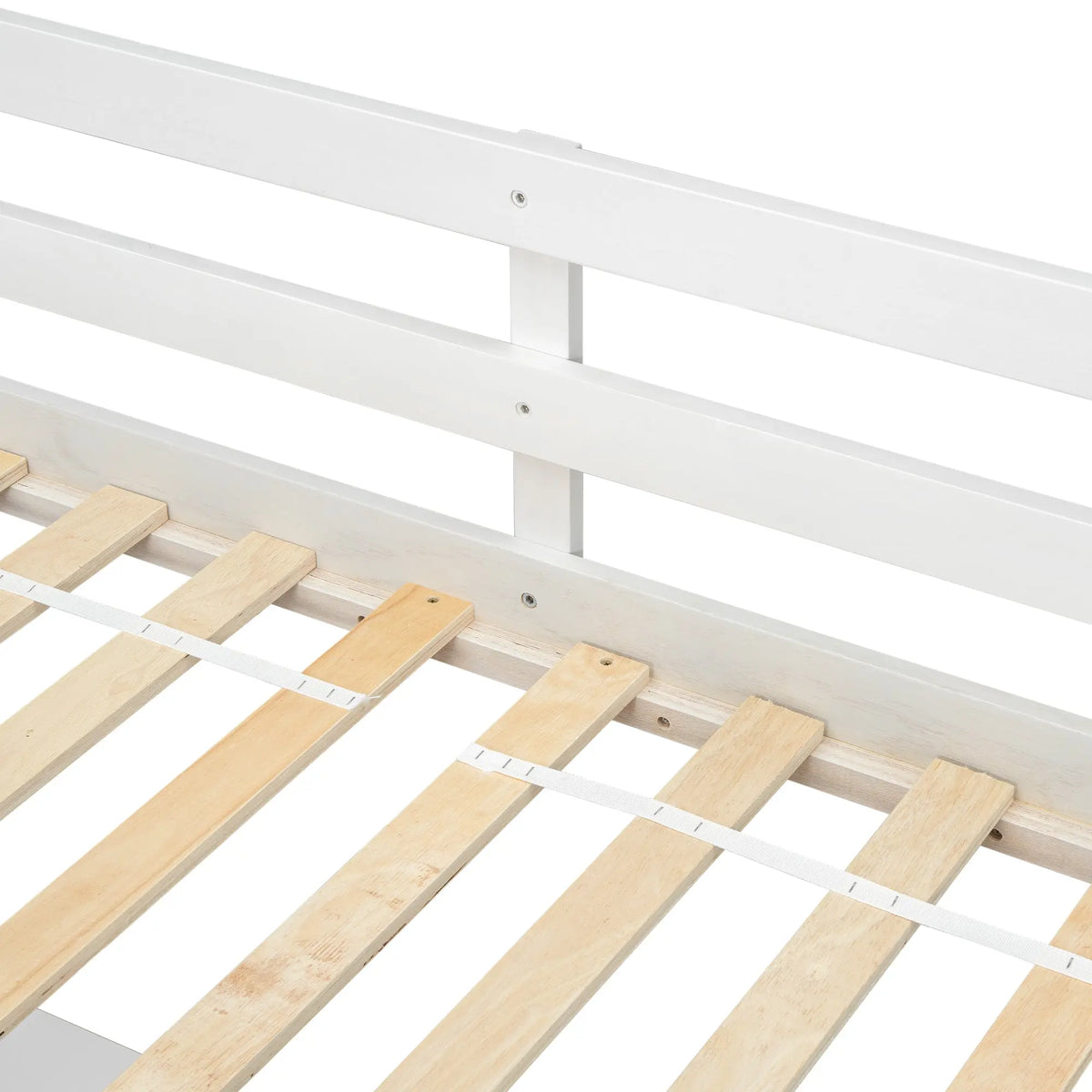 Twin Loft Bed White | Desk & 2 Drawer Storage Cabinet Bed eprolo
