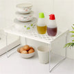 Shelf Rack Bathroom Storage Rack Kitchen Items Organizer Rack Foldable Sundries Rack Storage Shelf eprolo